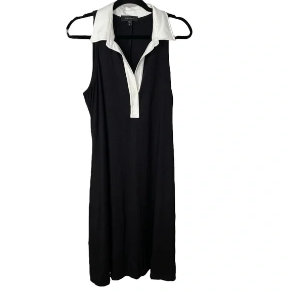 Karen Kane Monochrome Sleeveless Dress - Picture 3 of 7